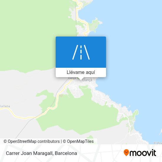 Mapa Carrer Joan Maragall