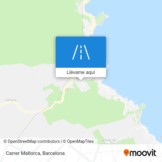 Mapa Carrer Mallorca