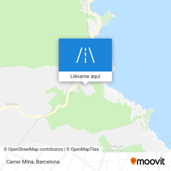 Mapa Carrer Mina