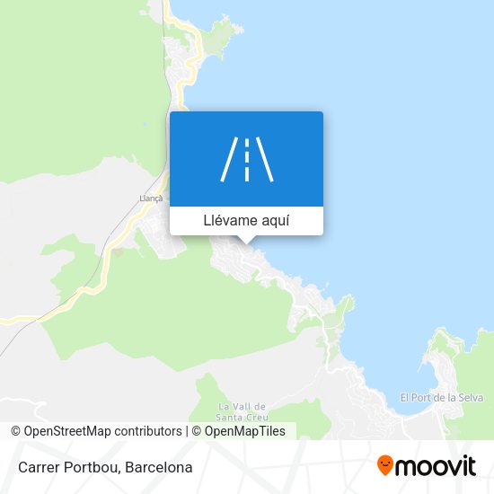 Mapa Carrer Portbou