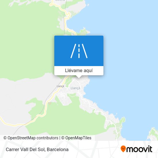 Mapa Carrer Vall Del Sol