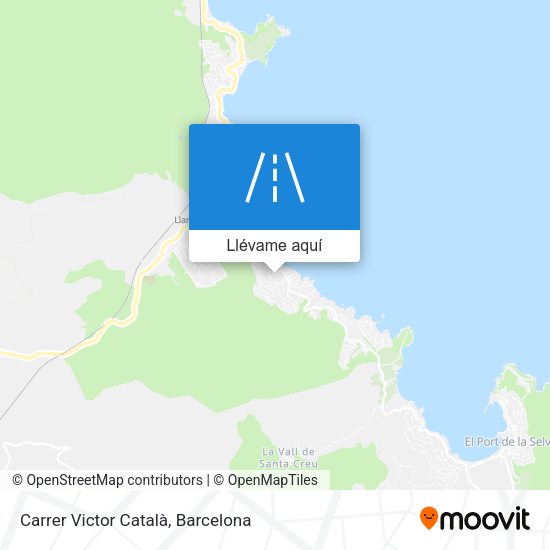Mapa Carrer Victor Català