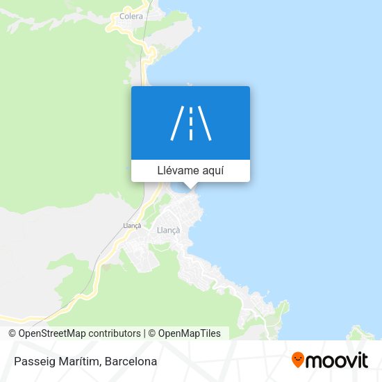 Mapa Passeig Marítim
