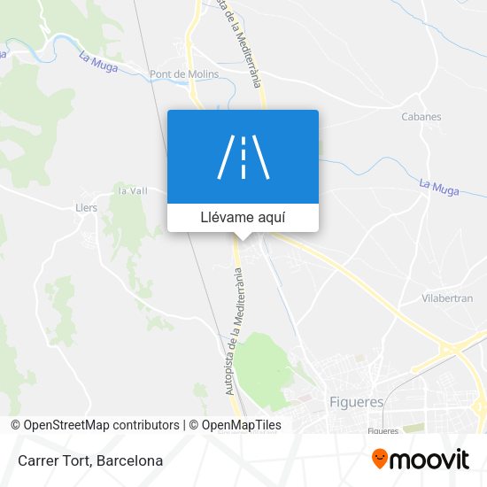 Mapa Carrer Tort