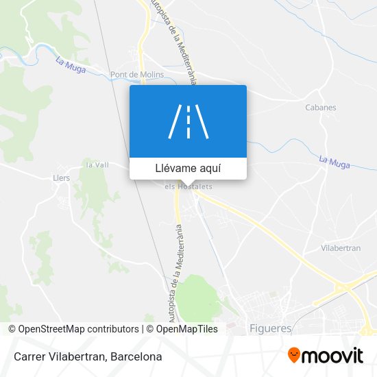 Mapa Carrer Vilabertran