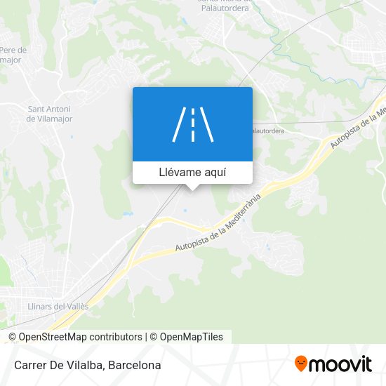 Mapa Carrer De Vilalba