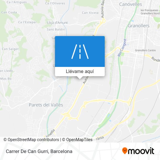Mapa Carrer De Can Gurri
