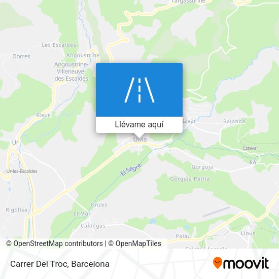 Mapa Carrer Del Troc
