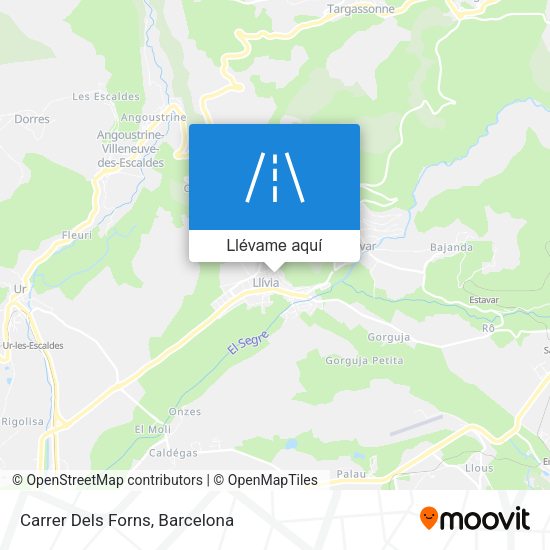 Mapa Carrer Dels Forns