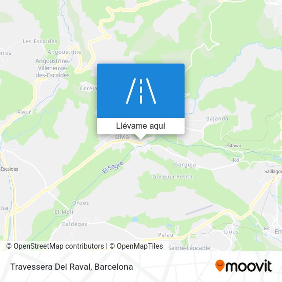 Mapa Travessera Del Raval