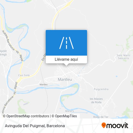 Mapa Avinguda Del Puigmal