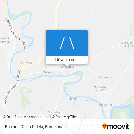 Mapa Baixada De La Fidela