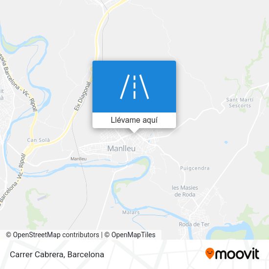 Mapa Carrer Cabrera