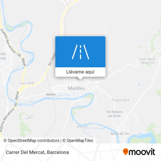 Mapa Carrer Del Mercat