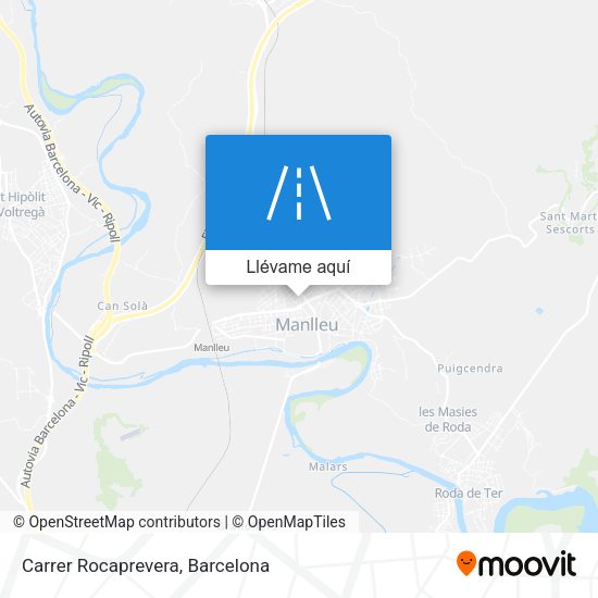 Mapa Carrer Rocaprevera