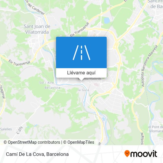 Mapa Camí De La Cova