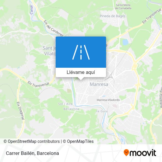 Mapa Carrer Bailén