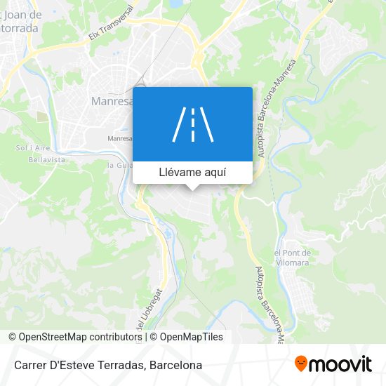 Mapa Carrer D'Esteve Terradas