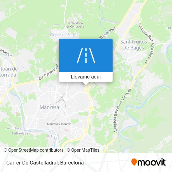 Mapa Carrer De Castelladral
