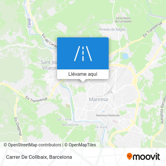 Mapa Carrer De Collbaix