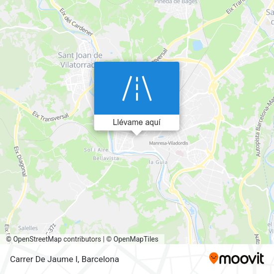 Mapa Carrer De Jaume I