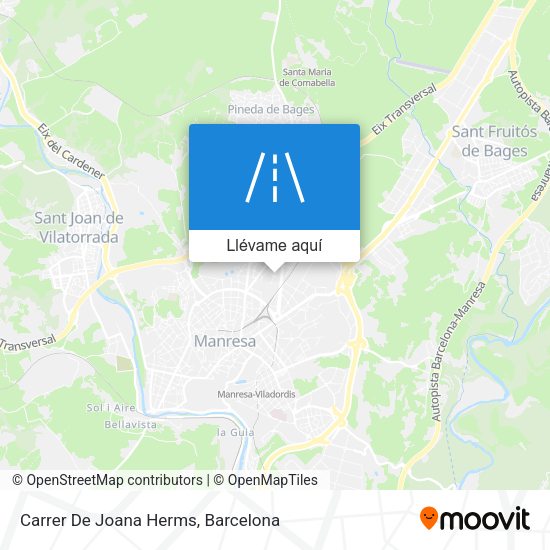 Mapa Carrer De Joana Herms