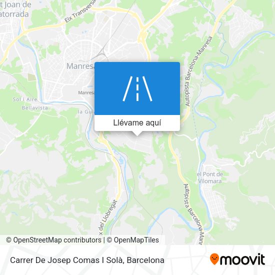 Mapa Carrer De Josep Comas I Solà