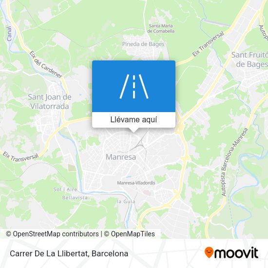 Mapa Carrer De La Llibertat