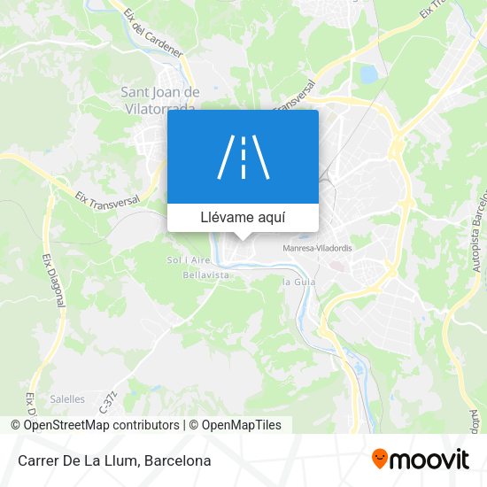 Mapa Carrer De La Llum
