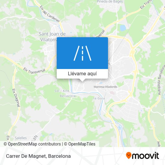 Mapa Carrer De Magnet