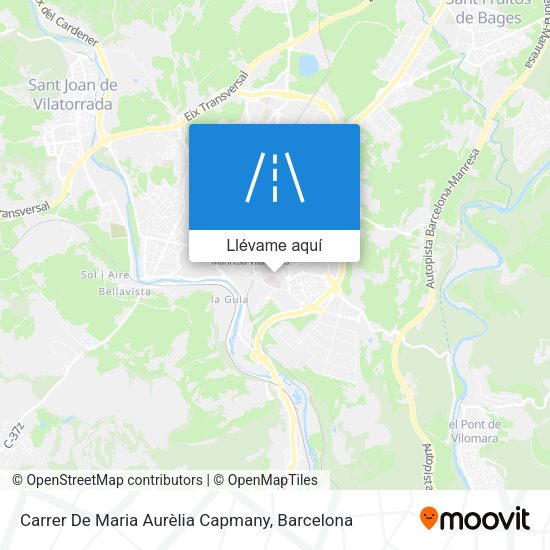 Mapa Carrer De Maria Aurèlia Capmany