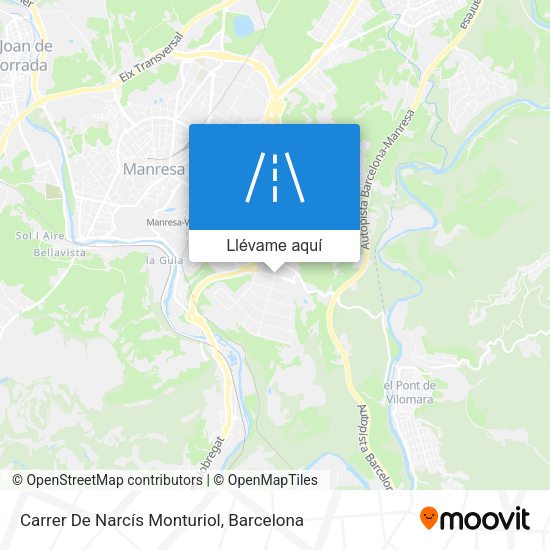 Mapa Carrer De Narcís Monturiol
