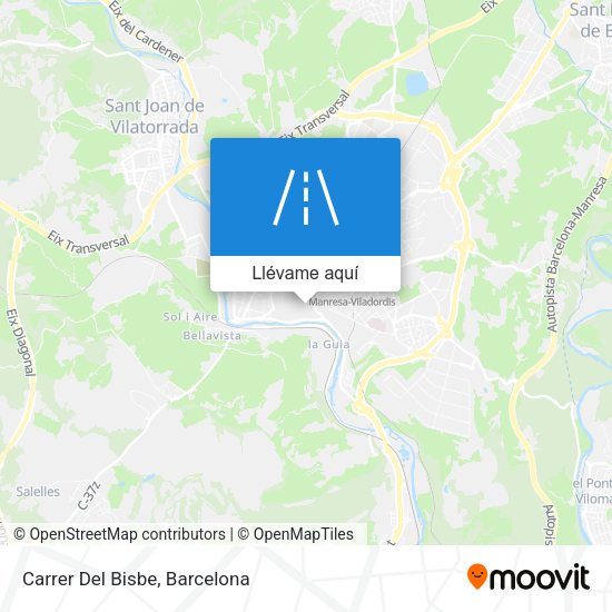 Mapa Carrer Del Bisbe