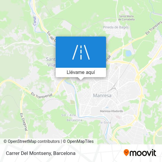 Mapa Carrer Del Montseny