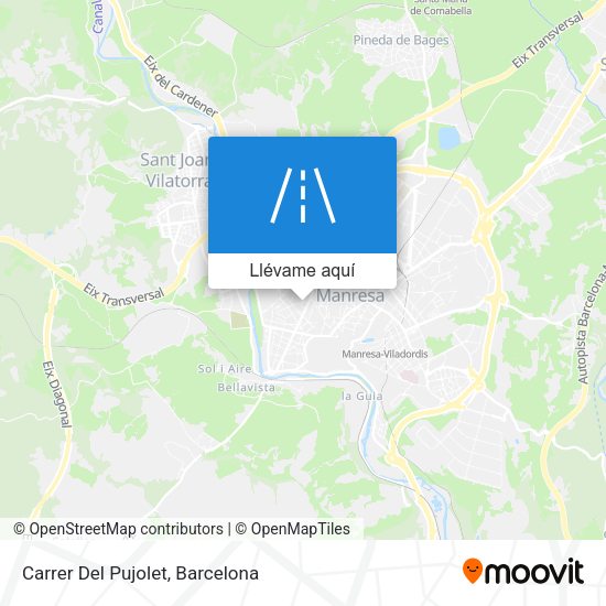 Mapa Carrer Del Pujolet