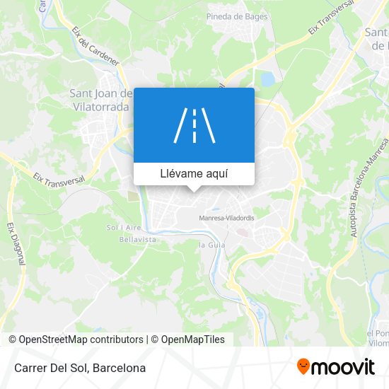 Mapa Carrer Del Sol