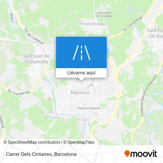 Mapa Carrer Dels Cintaires
