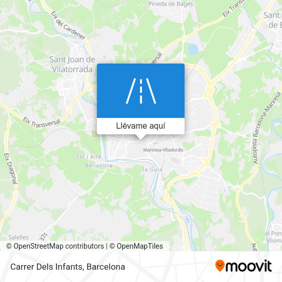 Mapa Carrer Dels Infants