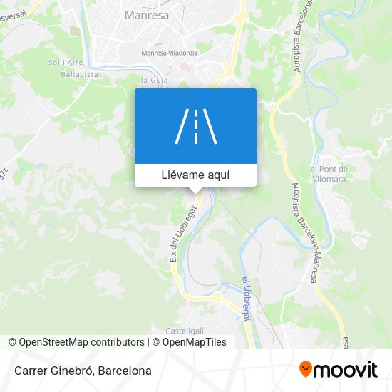 Mapa Carrer Ginebró