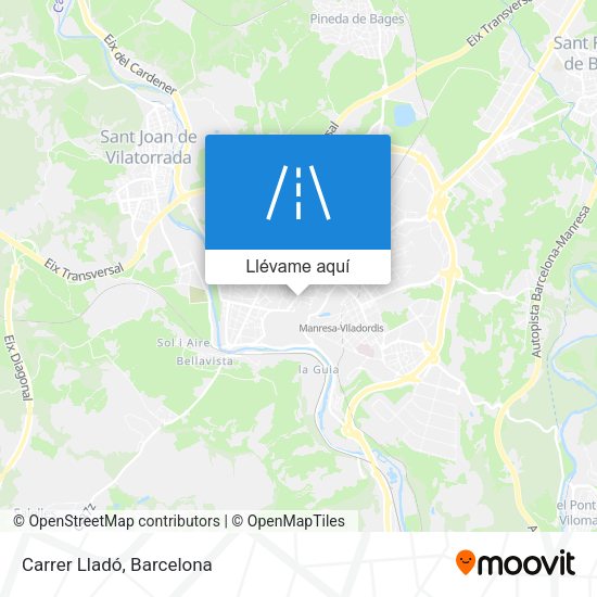 Mapa Carrer Lladó