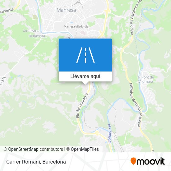 Mapa Carrer Romaní