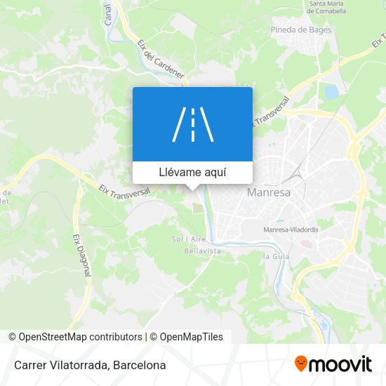 Mapa Carrer Vilatorrada