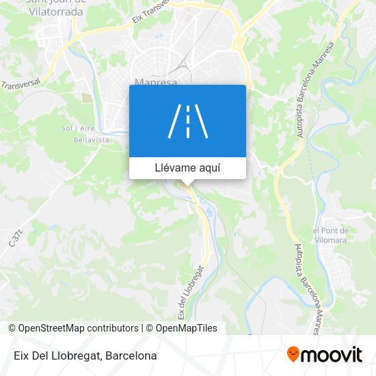 Mapa Eix Del Llobregat