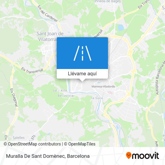 Mapa Muralla De Sant Domènec