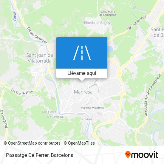 Mapa Passatge De Ferrer