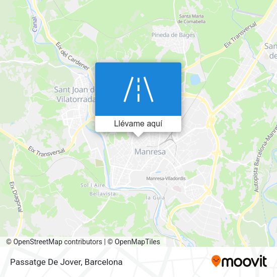 Mapa Passatge De Jover