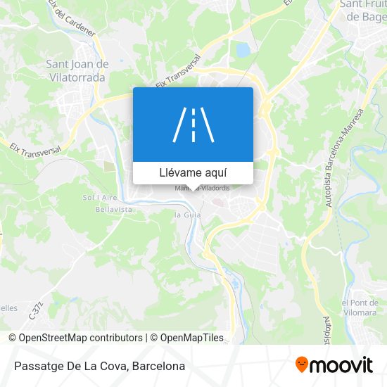 Mapa Passatge De La Cova