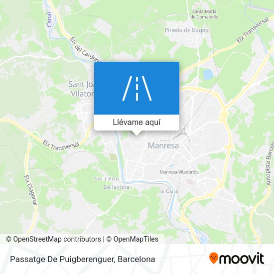 Mapa Passatge De Puigberenguer