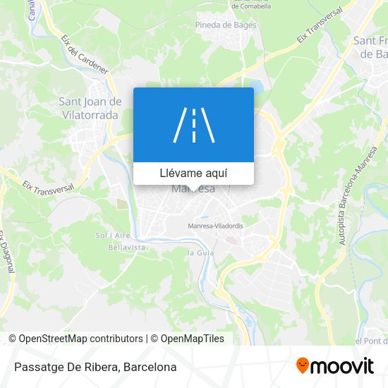 Mapa Passatge De Ribera
