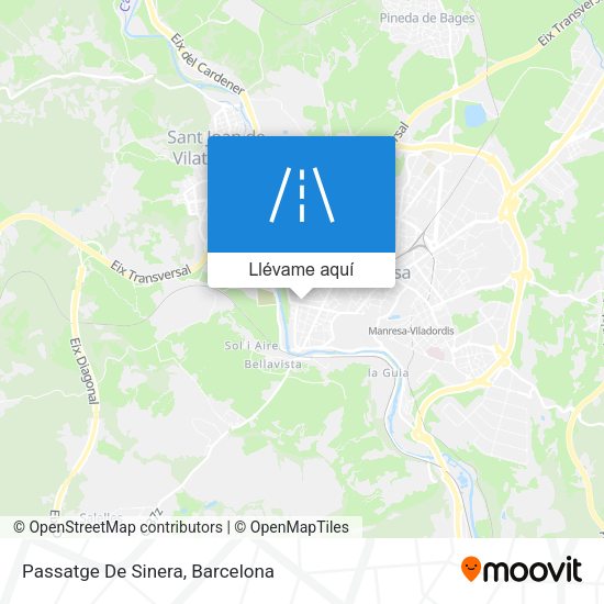Mapa Passatge De Sinera